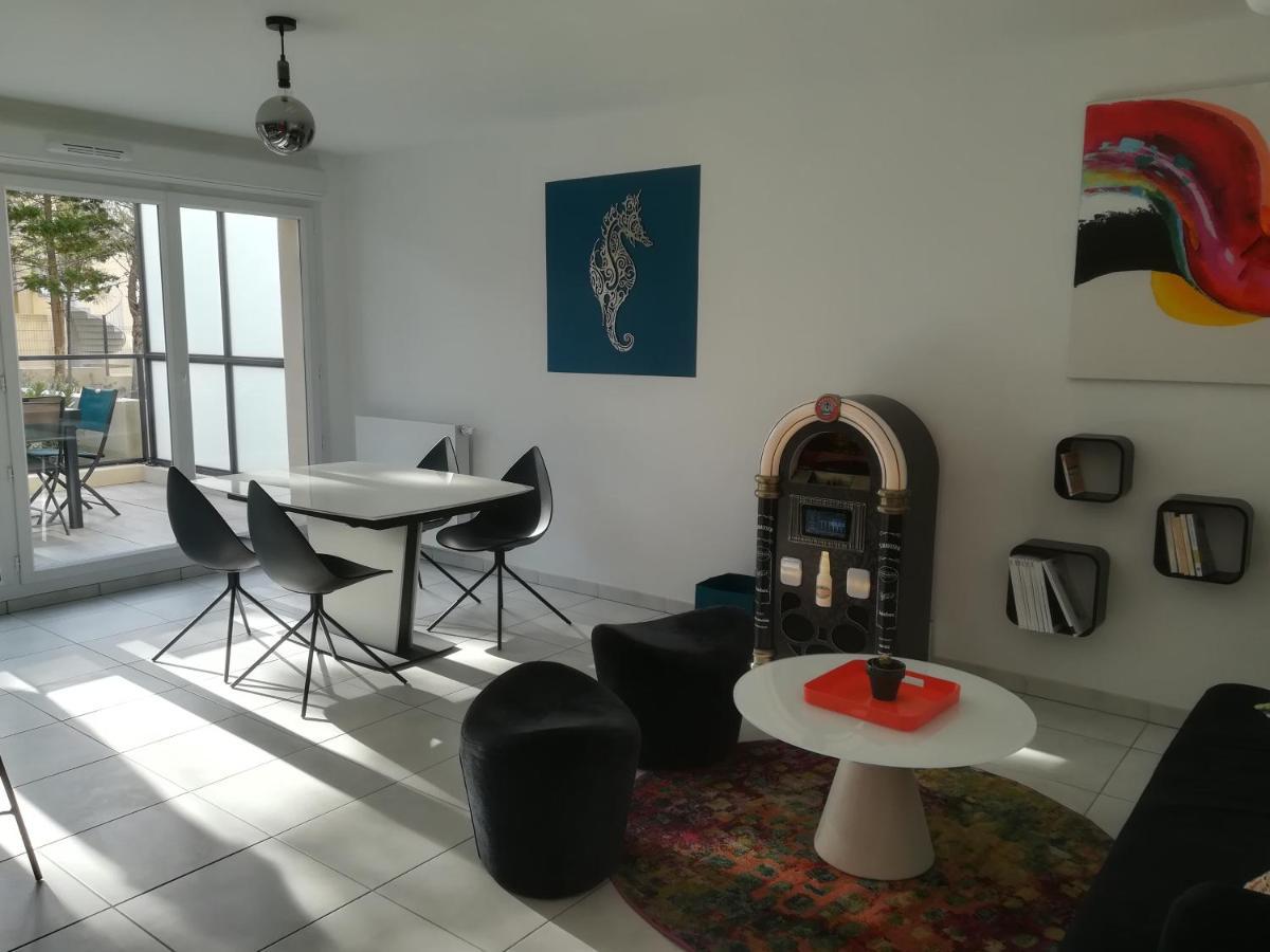 Bel Appartement Avec Terrasse - Plage De Carro A Pied Martigues Luaran gambar